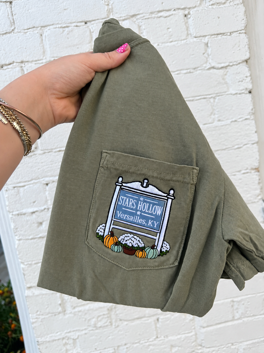 Stars Hollow Pocket Tee
